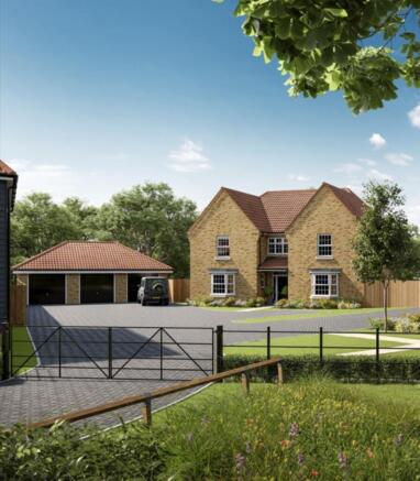 THE EVESHAM WITH TRIPLE GARAGE