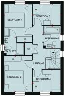 Ingleby first floor plan