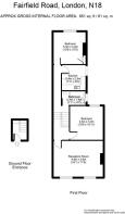 First Floor Flat, 48 Fairfield Road, London, N18 2