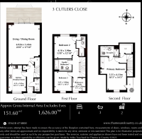 Floor plan  3 Cutlers Close
