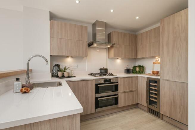 Interior view of the kitchen in our 4 bed Kingsville home