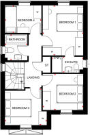 First floor of our 4 bed Kingsley home