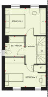 Talbot Place Kew house type first floor plan