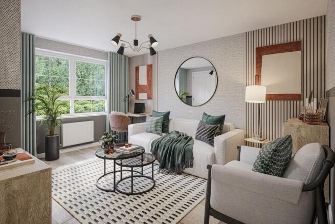 Lounge in the 2 bedroom Kew