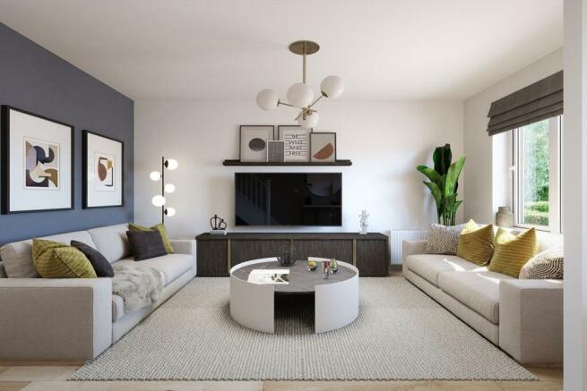 Relax and unwind with space for 2 sofas