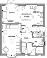 Sundial Place DWH Woodlark Floorplan GF