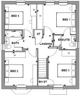 Sundial Place DWH Woodlark Floorplan FF