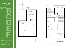 Plantas B,C,D,E,F