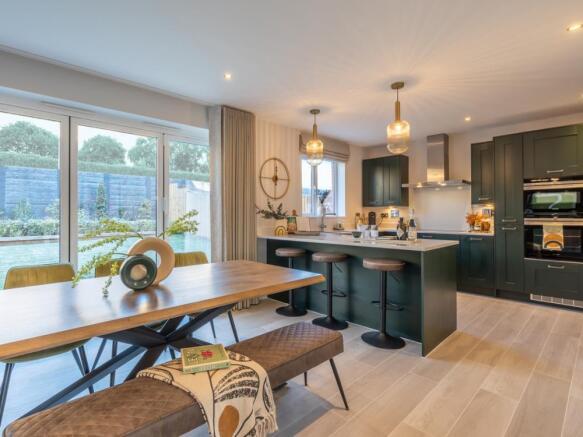 Dining / Kitchen of the Hampstead, a 5 bedroom house