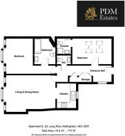 Apartment 8, 33a, Long Row, Nottingham, NG1 2DR.jp