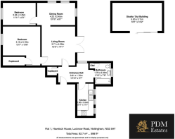 Flat 1, Havelock House, Lucknow Road, Nottingham, 