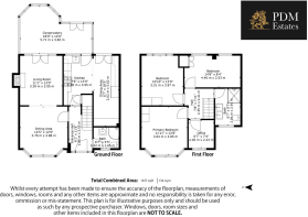 Floor Plan - 16 Bankfield Drive Bramcote, Nottingh
