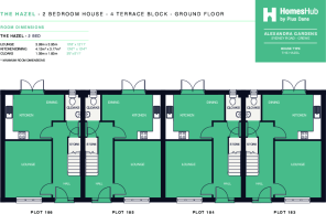 4 Block Floorplan