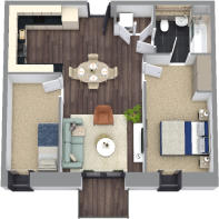 2 Bedroom 