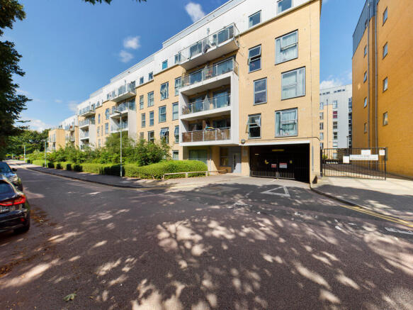 Modern and fashionable apartment block with privat