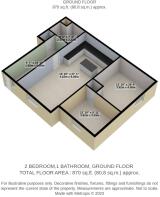 Flat 8 3d plan