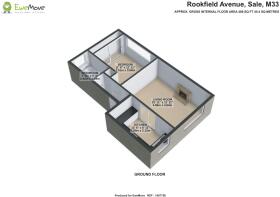 3D Floorplan - Rookfield Avenue - EweMove Sale