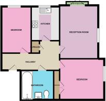 Craig House Colour Floorplan