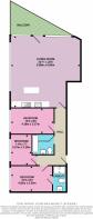 2d colour floor plan, F5, 28 leathermarket street