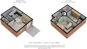 2 Fordview 3D floor plan