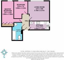 2D Colour F Plan St Aubyns