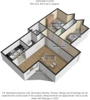 3D Floorplan - EweMove Swindon South