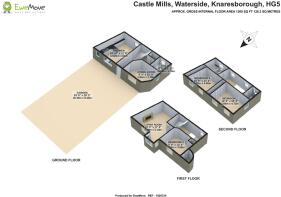 3 Castle Mills 3D Floor Plan