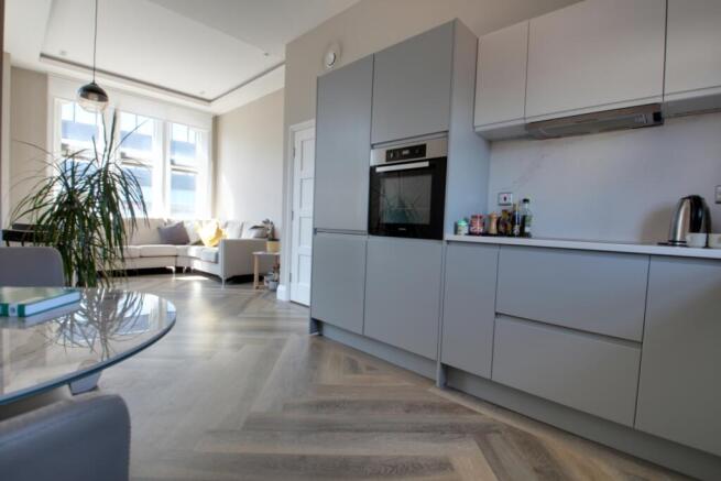 Taken from the kitchen area