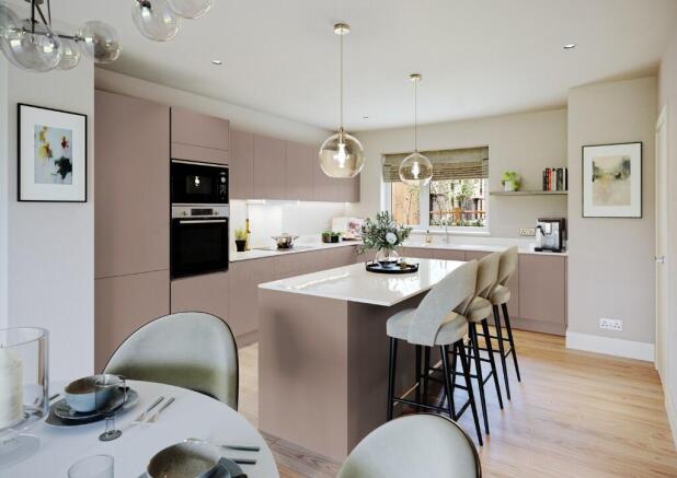 Plot 4 CGI Kitchen 