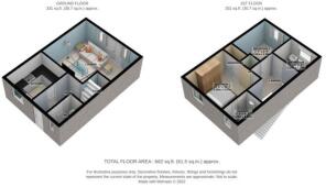 3D floor plan 
