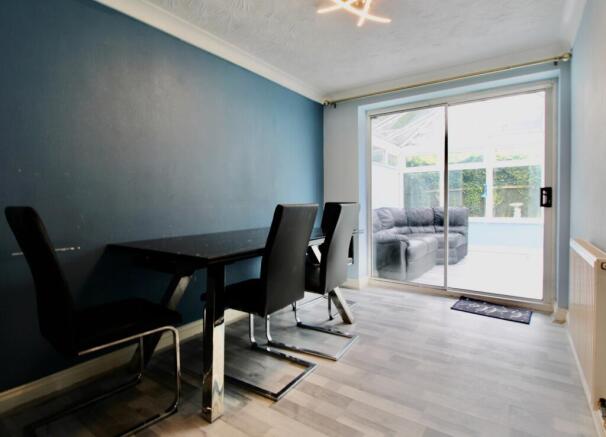 Dining area close up