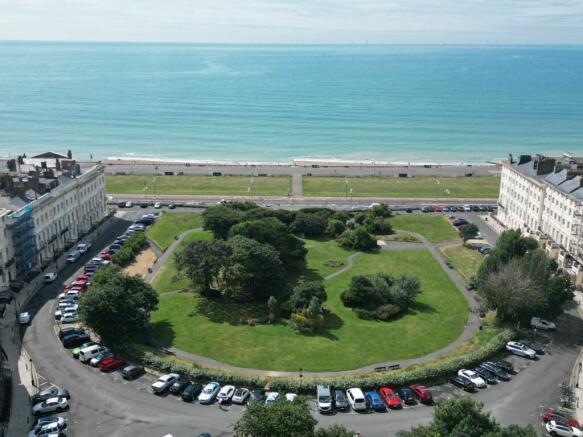 Aerial shot of Adelaide Green