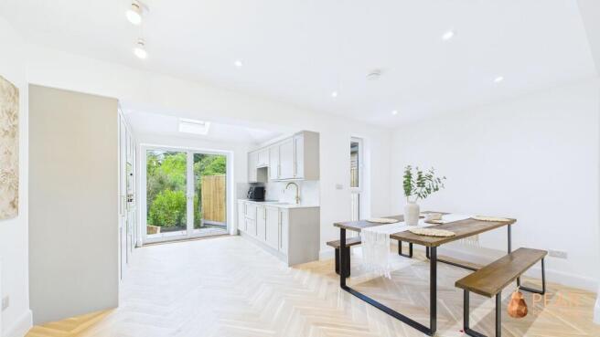 Open Plan Living Room, Dining Room & Kitchen