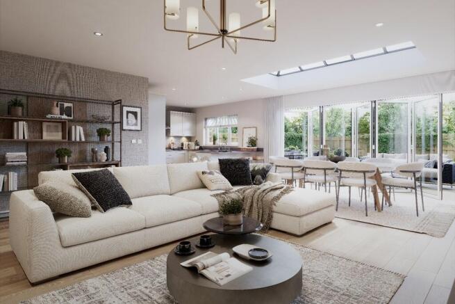 Modern open plan living