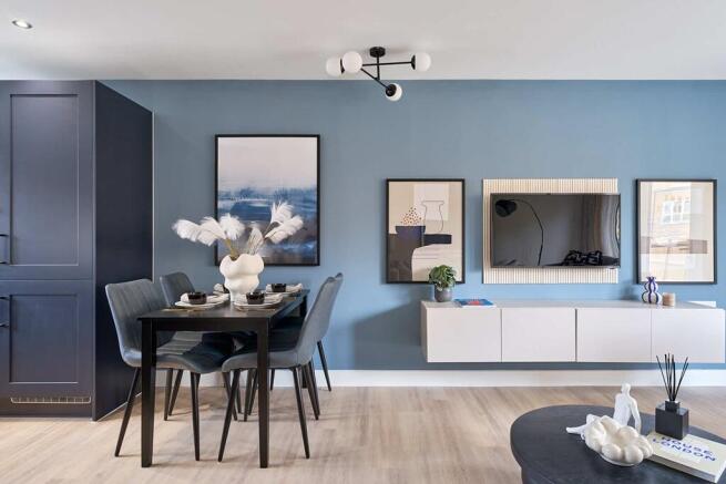 An inviting space to entertain friends