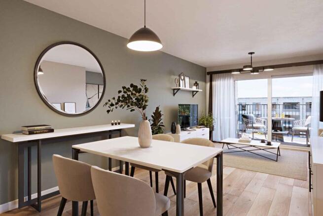 An inviting space to entertain friends