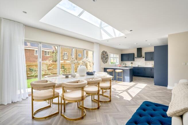 Family friendly kitchen diner