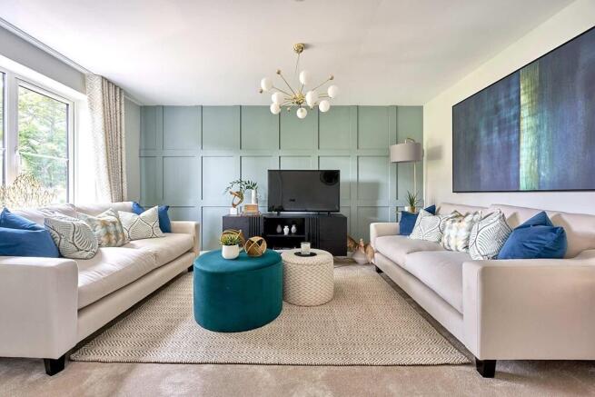 Relax and unwind, with space for 2 sofas