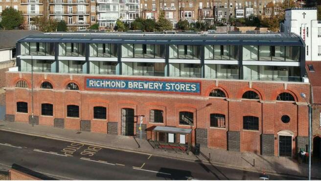 Richmond Brewery Stores Petersham Road Richmond 