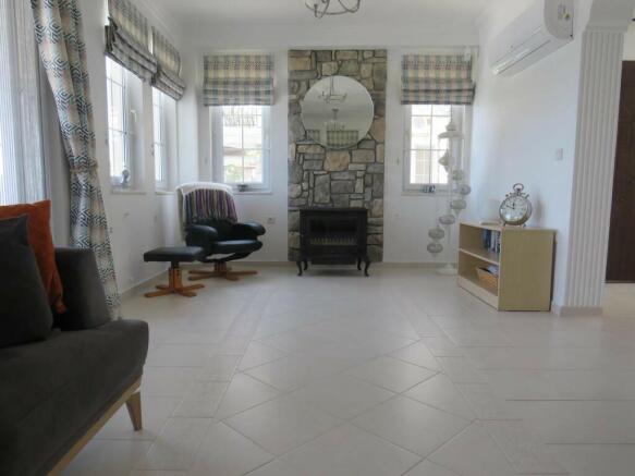 Woodburner in Lounge