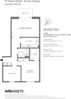 2 bed Floor plan