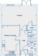 Plot floorplan