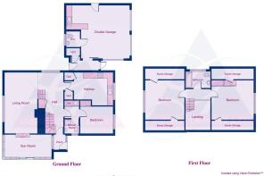 Existing ground and first floor