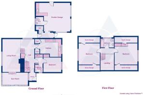 Existing ground and first floor