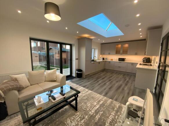 Shared Living/kitchen area