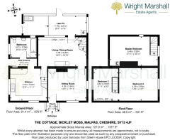 THE COTTAGE, BICKLEY MOSS, MALPAS, CHESHIRE, SY13 