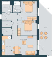 Plot 5 - Brookside Apartments Floorplan