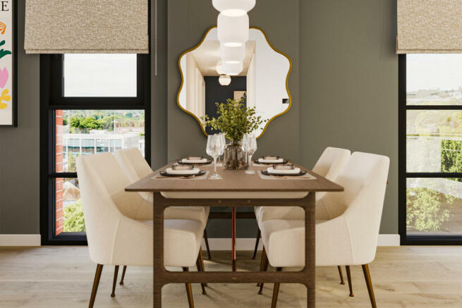 Dining Area - Brookside Apartments (Plot 109)