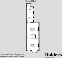 2 bedroom semi-detached house for sale in Station Road, Kegworth, Derby ...