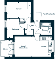 Plot floorplan